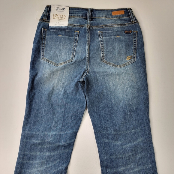Seven7 Limited Edition Grace High Rise Flare Bootcut Jeans Size 6 - Picture 6 of 16